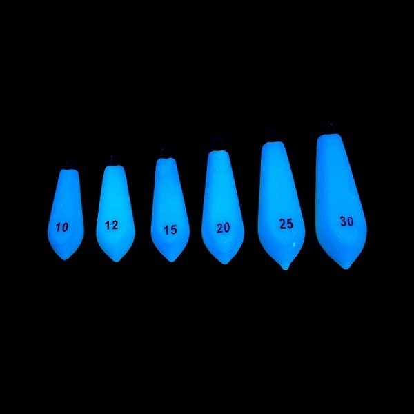 ケイムラ夜光シンカー六角